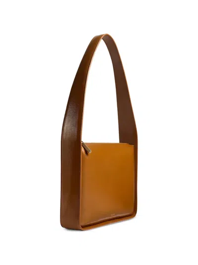 Khaite Lori Squared Bag In Brown