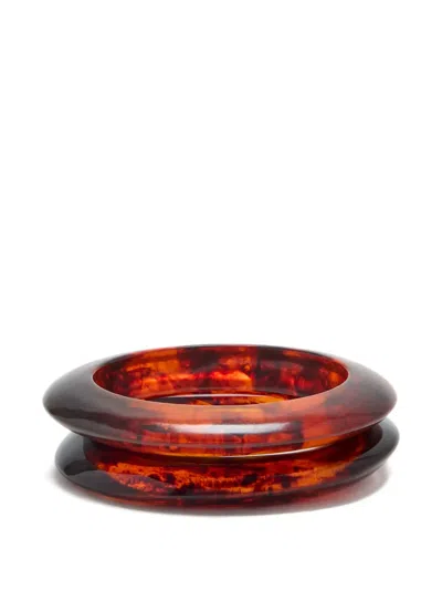 Ben-amun Tortoise Bangles In Brown