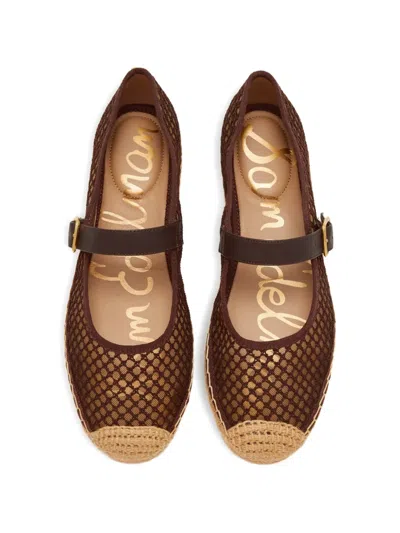 Sam Edelman Buckle-strap Espadrilles In Brown