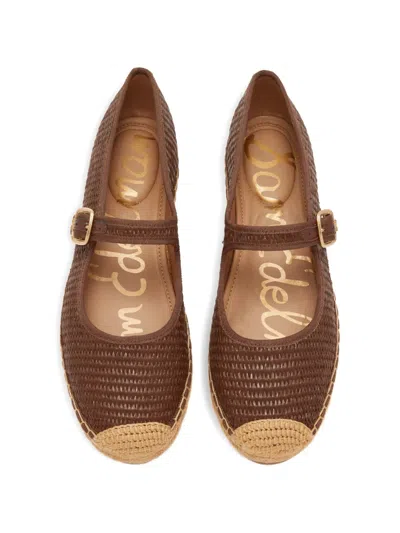 Sam Edelman Buckle-strap Espadrilles In Brown