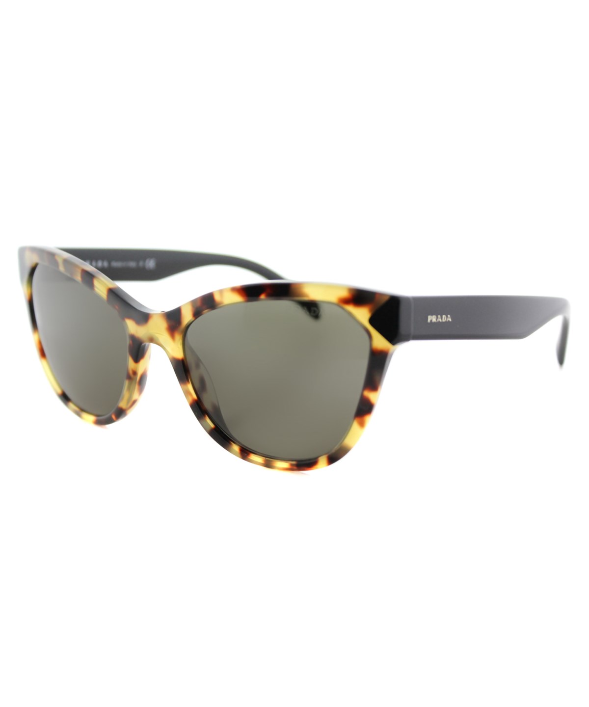 prada havana cat eye sunglasses