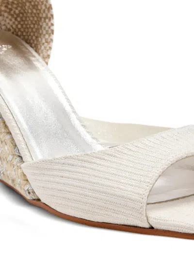 Castañer Brittany Wedge Espadrilles In Neutral