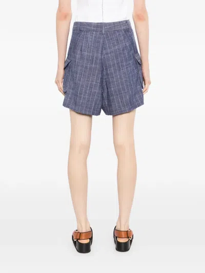 Blaklace Prinstripes Cargo Shorts In Multi