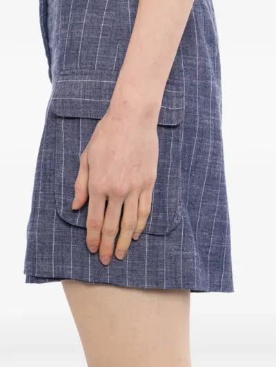 Blaklace Prinstripes Cargo Shorts In Multi