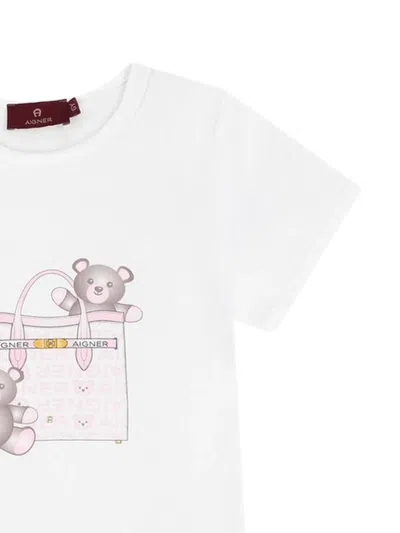 Aigner Logo Pyjama Set In Multi