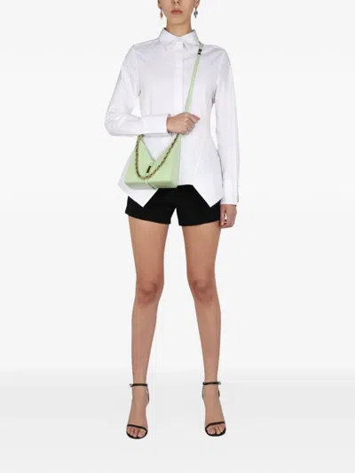 Givenchy Cotton Poplin Shirt With Insert In White