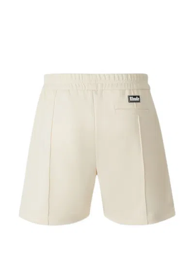 Rhude Elasticated Shorts In Neutral