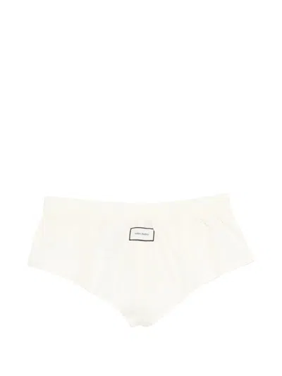 Entire Studios Button Shorts In White
