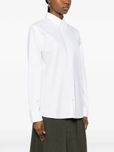 A.p.c. Buttoned Shirt In White