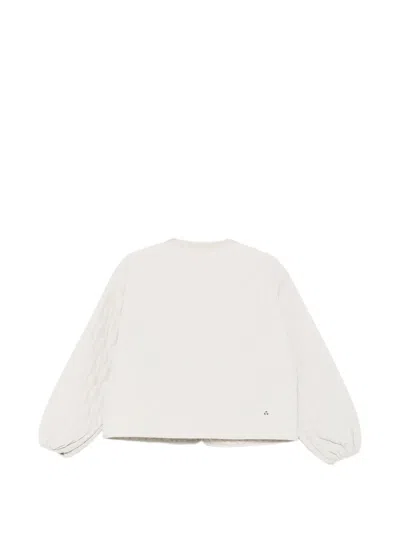 Save The Duck Wave-quilted Jacket In Neutral