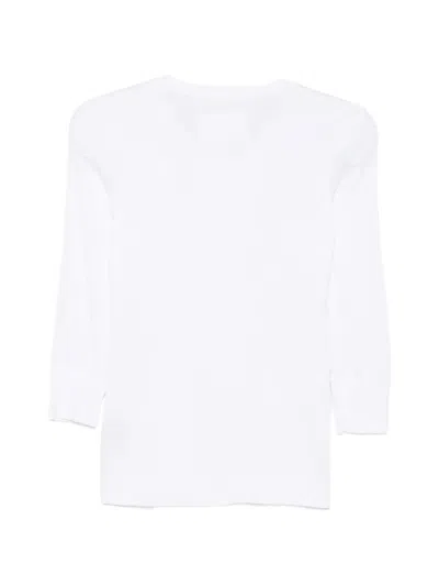 Private 0204 Buttoned T-shirt In White