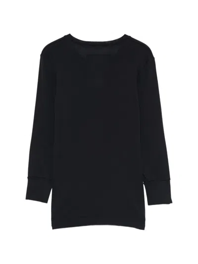 Private 0204 Buttoned T-shirt In Black