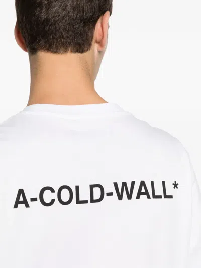 A-cold-wall* Logo-print T-shirt In White