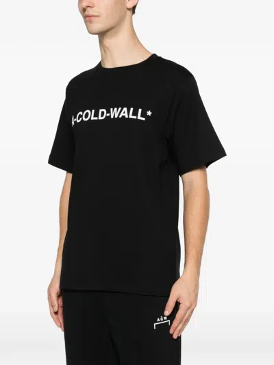 A-cold-wall* Logo-print T-shirt In Black