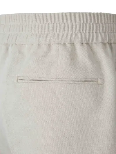 Brioni Drawstring Shorts In White