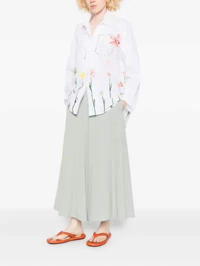 Dušan Elasticated Pants In Gray