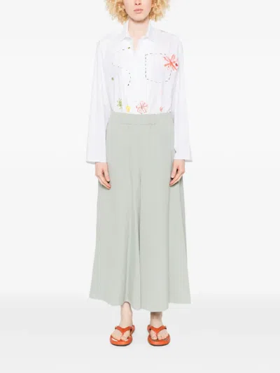 Dušan Elasticated Pants In Gray