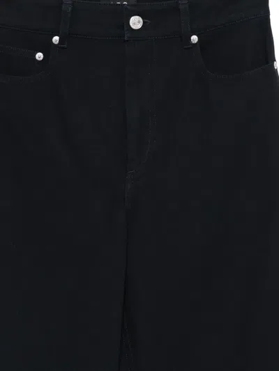 Apc Clyde Jeans In Blue