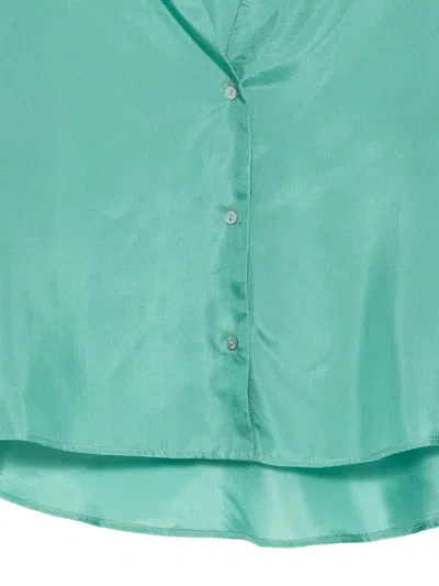 Merci Buttoned Shirt In Green