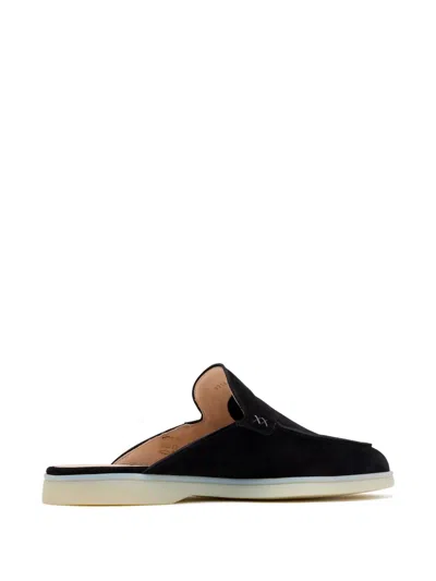 Forsa Suede Mules In Black