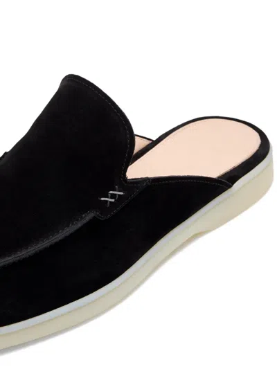 Forsa Suede Mules In Black