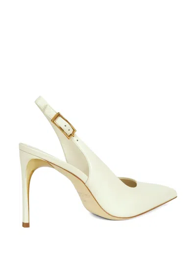 Potamy Slingback Pumps In White
