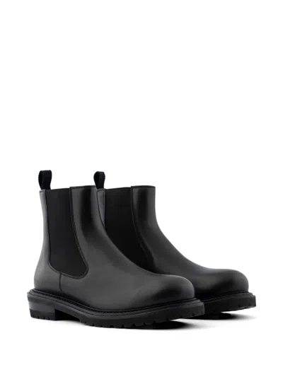 Buttero Pull-tab Boots In Black