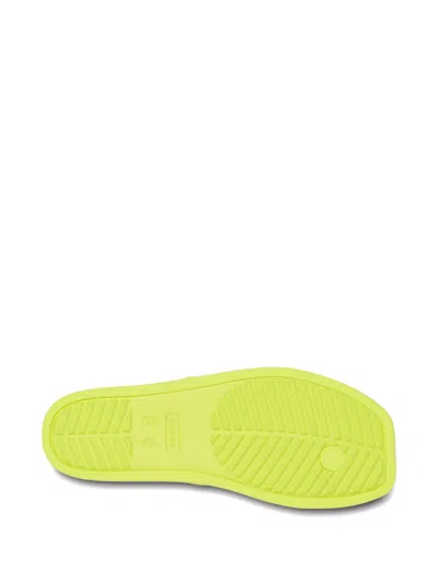 Crocs Miami Toe Loop Sandal In Green