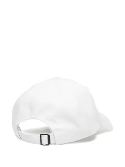 Fred Perry Logo-embroidered Cap In White