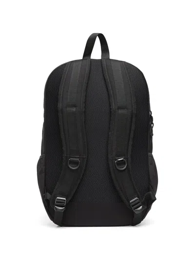 Vans Divert Logo-patch Backpack In Black