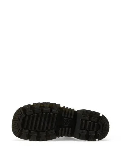 Dr. Martens Mattison Platform Slide Sandal In Athena Black