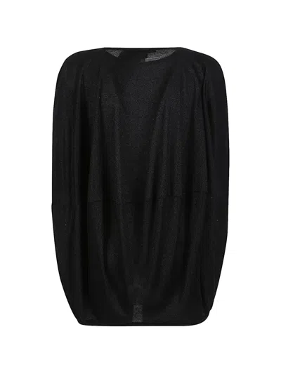 Junya Watanabe Patchwork Metallic-finish Top In Black