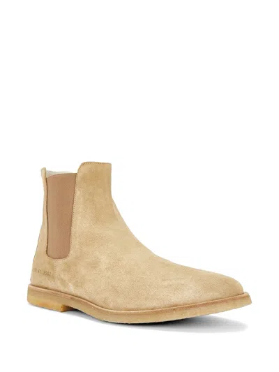 Common Projects Suede Chelsea Boot In Neutral