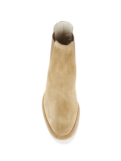 Common Projects Suede Chelsea Boot In Neutral
