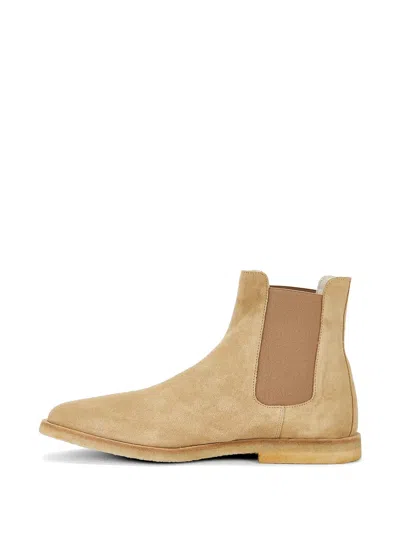 Common Projects Suede Chelsea Boot In Neutral