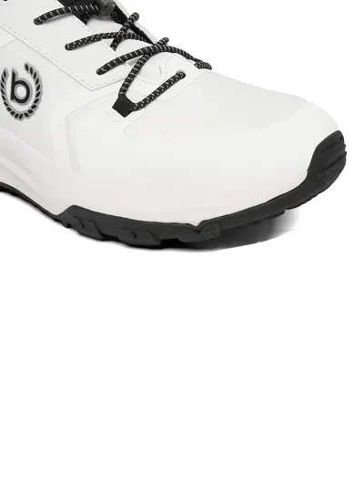 Bugatti Panelled Toggle-fastening Sneakers In White