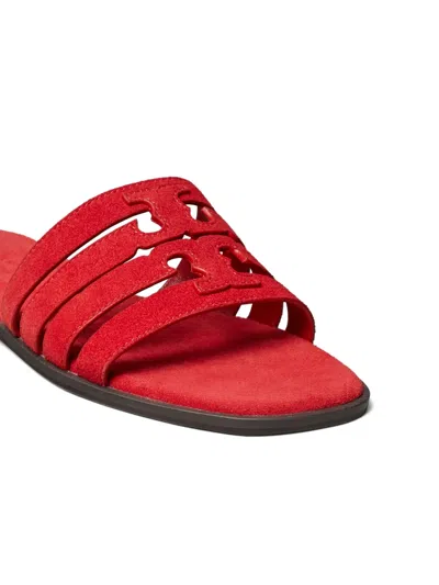 Tory Burch Ines Slides In Red
