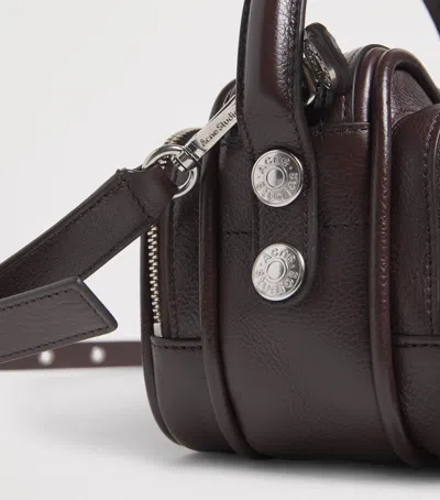 Acne Studios Leather Camero Kit Cross-body Bag In Brown