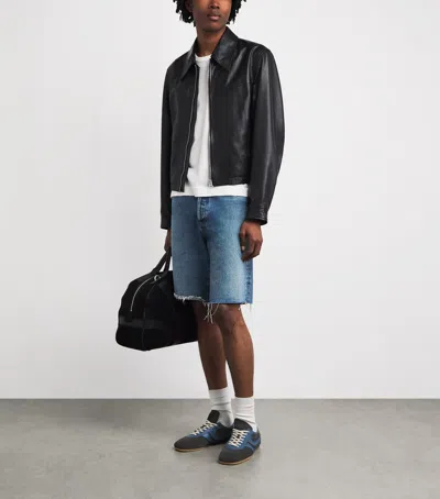 Agolde Anson Short In Blue