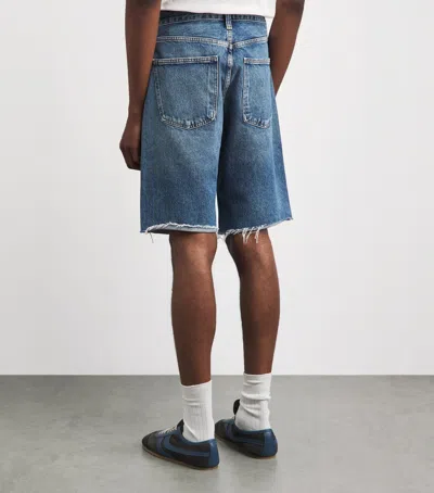 Agolde Anson Short In Blue