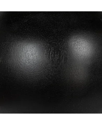 Storied Home Over-sized Bubble End Table In Black