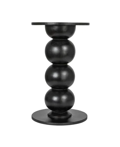 Storied Home Over-sized Bubble End Table In Black