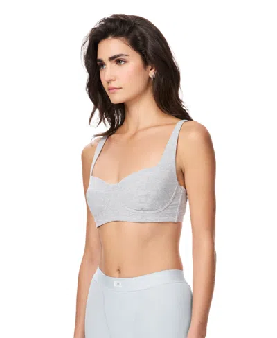 Gap Women's Pull-on Bralette In Gray