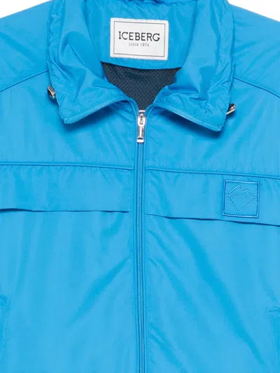 Iceberg Collared Jacket In Blue