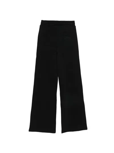 Iceberg Drawstring Track Pants In Black