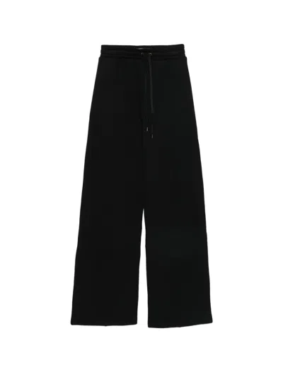 Iceberg Drawstring Track Pants In Black