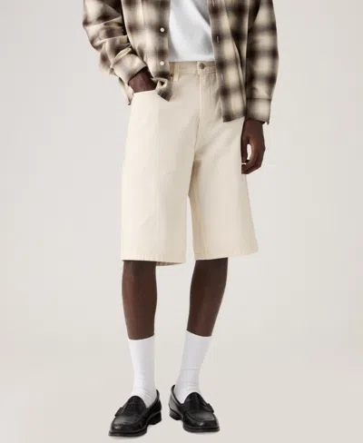 Levi's 501 Original Straight Lightweight Denim Shorts In Neutral