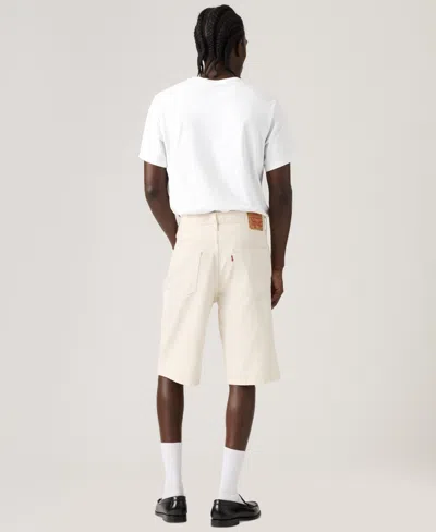 Levi's 501 Original Straight Lightweight Denim Shorts In Neutral