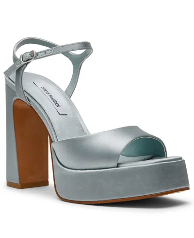 Steve Madden Liandra Platform Heels In Blue