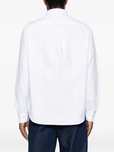 Maison Kitsuné Profile Fox Regular Shirt In White